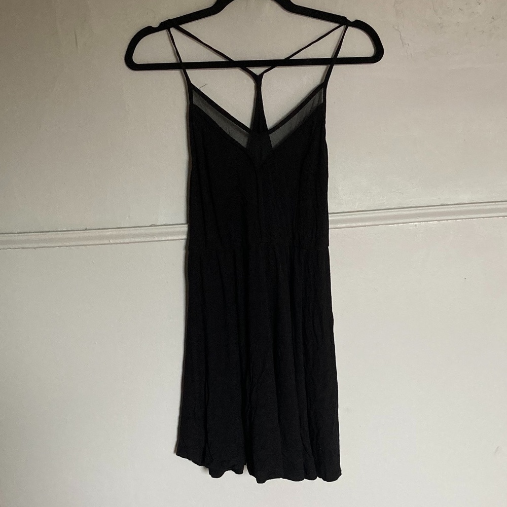 Forever 21 Black Swim Suit Cover Up Dress - Picture 1 of 4